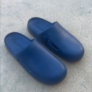 Nike Calm Blue Slip on Recovery Mule Men's Size 12